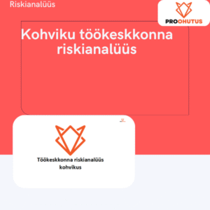 508 Kohviku töökeskkonna riskianalüüs