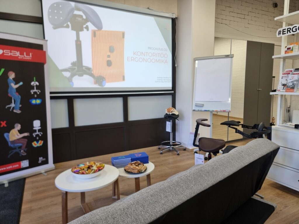 Kontori ergonoomika koolitus Ergonoomika Keskuses