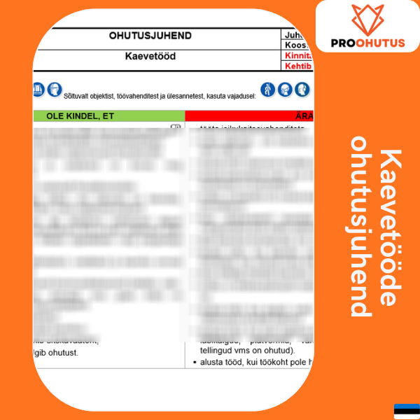 135 Kaevetööde ohutusjuhend 2 Kaevetööde ohutusjuhend eestikeelne